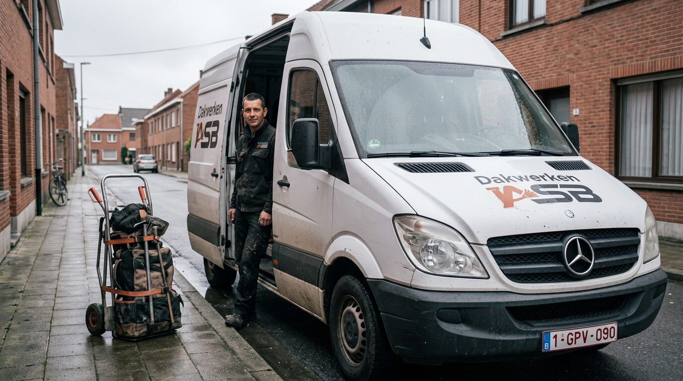 Dakwerken ASB bij een klant in de straat